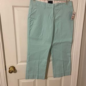 Women’s Mint Cropped Trousers